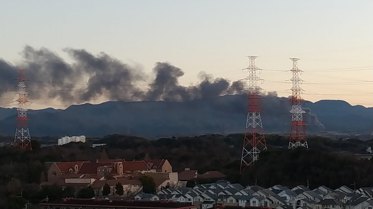 ２月６日に発生した和泉市大野町の火事【２月17日更新】