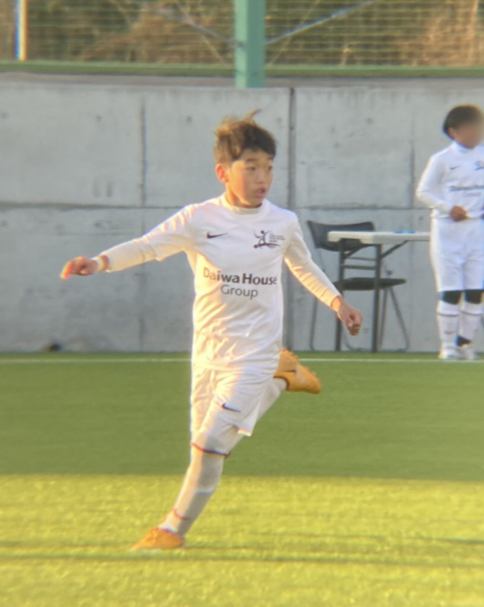 光明台北小６年の中尾くんが、サッカー選抜で活躍／和泉市