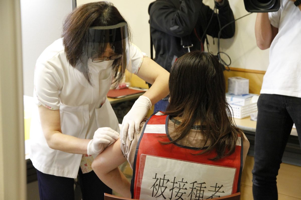 ［泉北］和泉市でワクチン接種訓練　医師ら70人参加