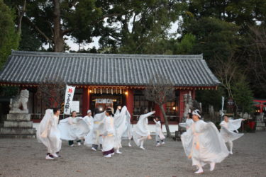 ［泉北］櫻井神社で舞い、祈る