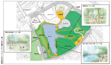 ［堺市南区］泉ヶ丘公園の基本計画、市が発表　展望広場や緑道も