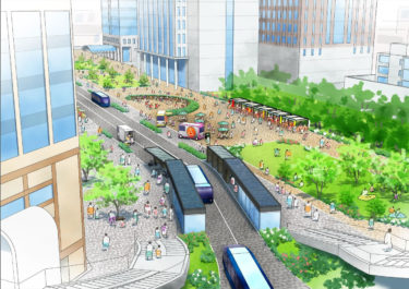 ［堺市］堺東駅〜堺駅を結ぶ電動バス　2025年頃の開始目指す