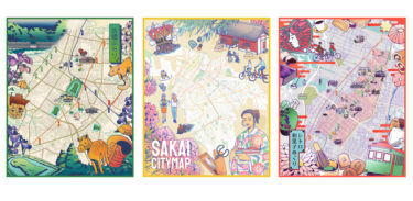 ［堺市］観光やレジャーに便利なデジタルイラストマップを公開