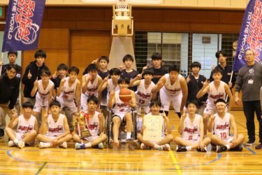 ［堺市南区］U15バスケチーム「フロンティアスピリッツ」が、全国大会へ