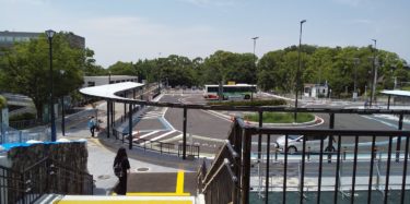 ［堺市南区］栂・美木多駅前北側広場使用開始　バス乗り場はトナリエ側へ