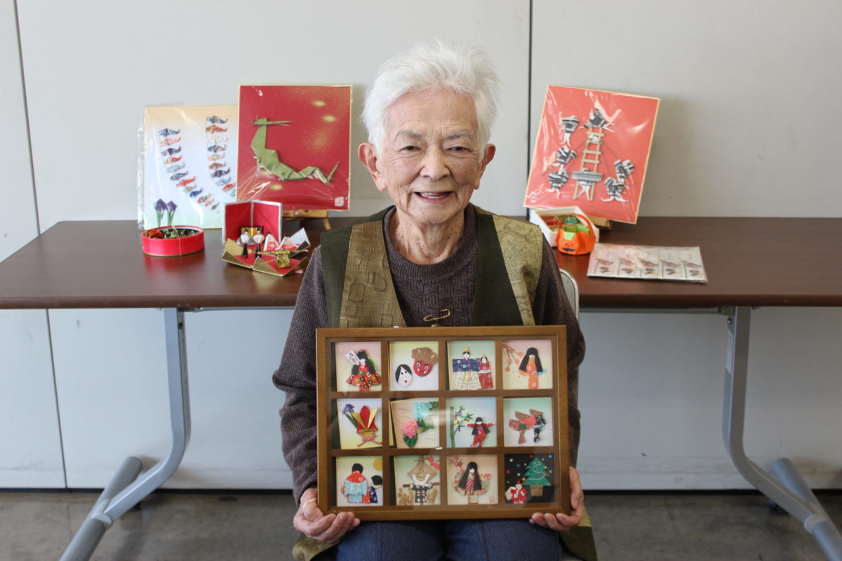 堺市南区］私は96歳の折り紙講師 晴美台の畠田さん｜泉北・金剛さやま