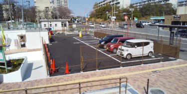 ［堺市南区］槇塚台センターに駐車場　９台分が利用開始