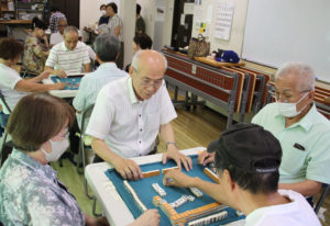 ひなたぼっこ　マージャン