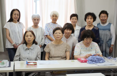 ［堺市南区］手芸とおしゃべりで毎週楽しい交流を／にこにこクラブ・手芸