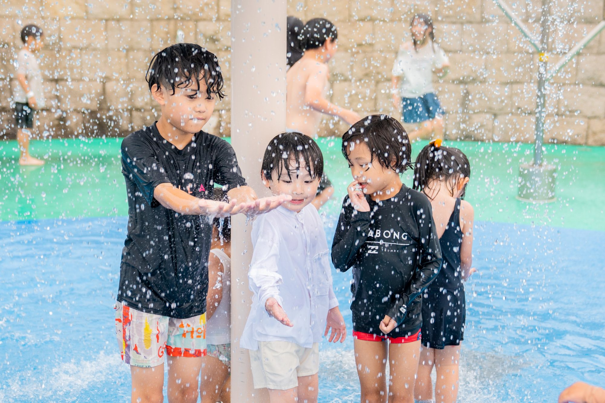 ハーベストの丘　じゃぶじゃぶ広場