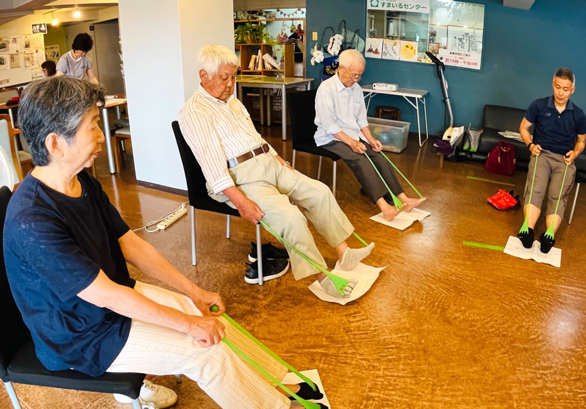 トレーニング　カエル足