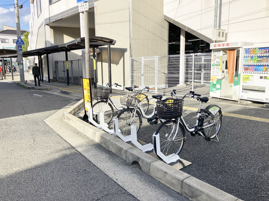 シェアサイクルポート金剛駅西側