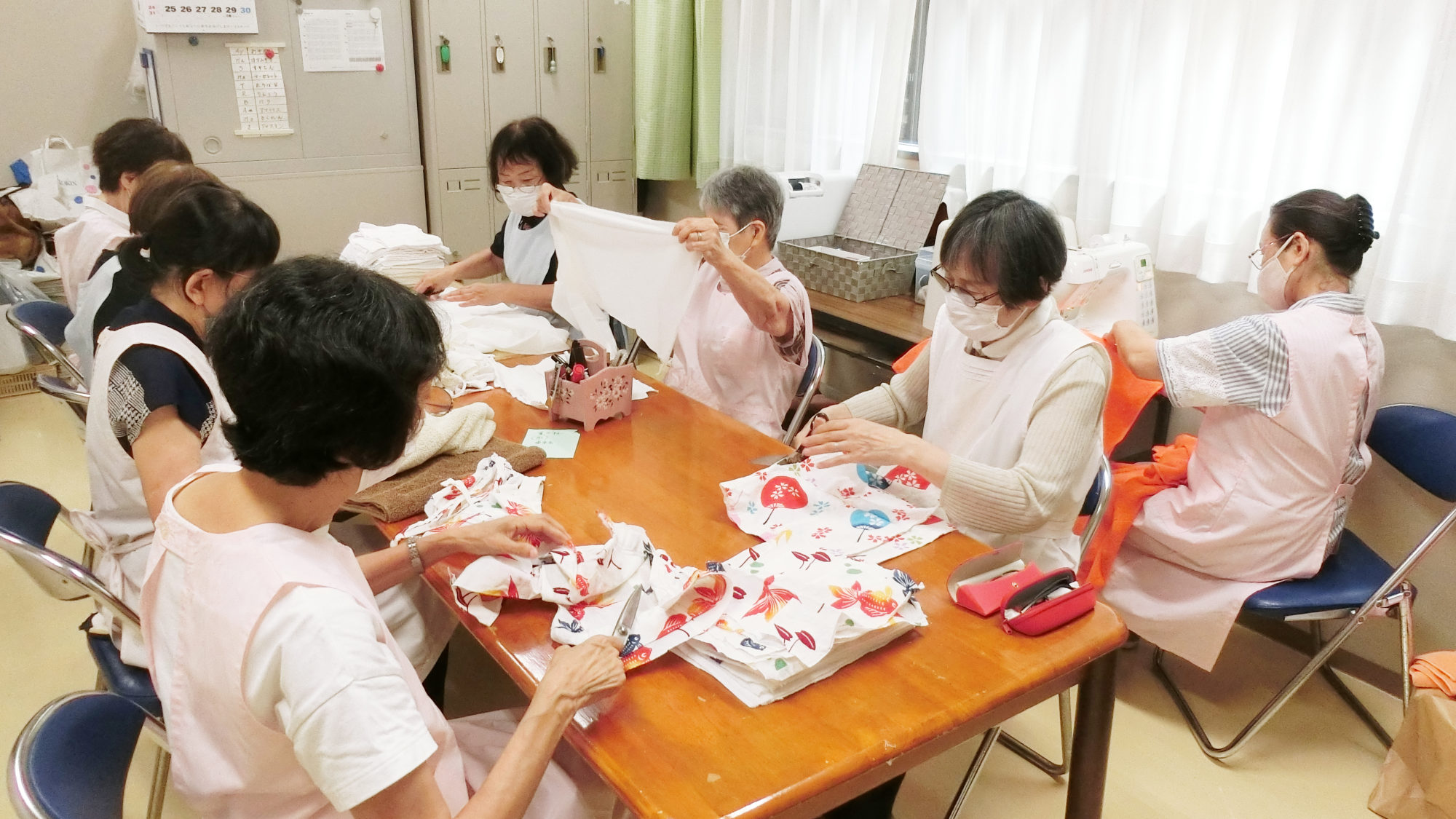 特養老人ホーム富美ヶ丘荘でボランティア「金剛グループ」