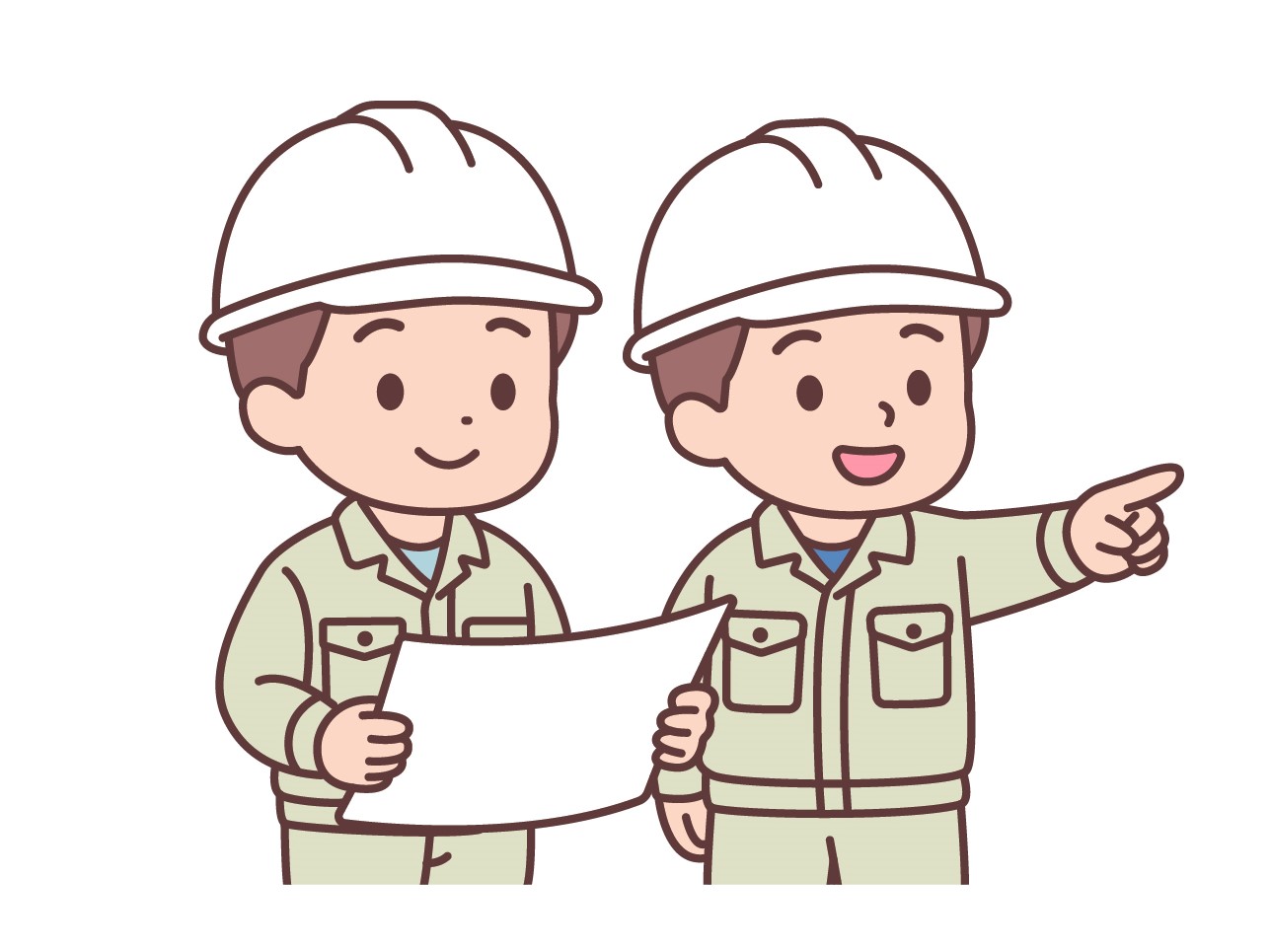 視察イメージイラスト