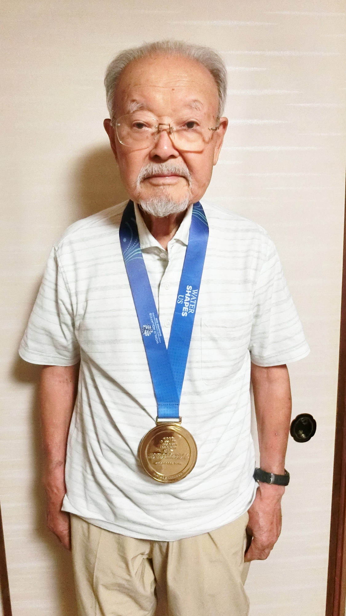 世界マスターズ水泳　安田さん