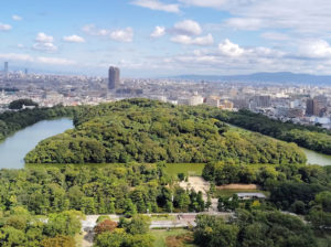 気球から見た仁徳陵