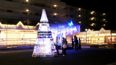 ［富田林市］1月18日まで、金剛駅周辺で約500メートルのイルミネーション