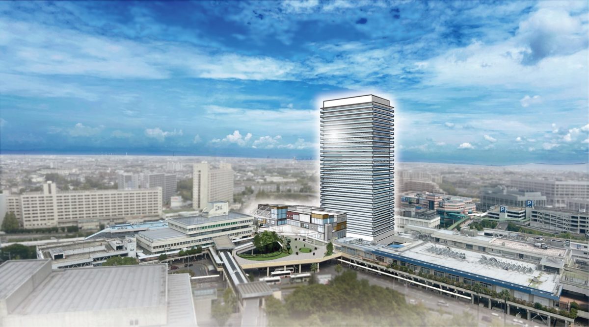 泉ケ丘駅前活性化計画　完成イメージ