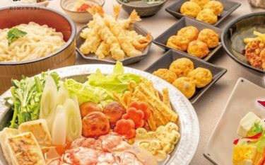 ［和泉市］華見鳥のだし鍋コースが人気、団体利用やお一人様も　麺類や御膳なども充実／玉子焼・お出汁「ひまわり　エコール・いずみ店」
