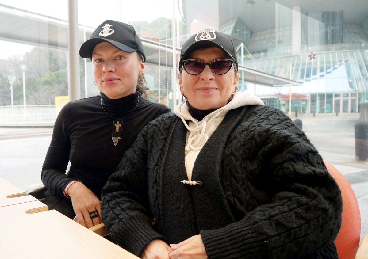 竹城台のソフィアさん親子