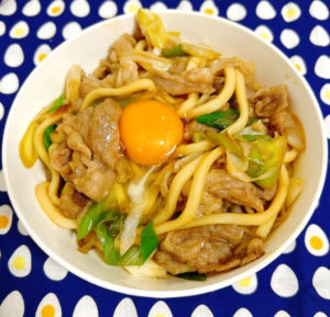 すき焼きうどん