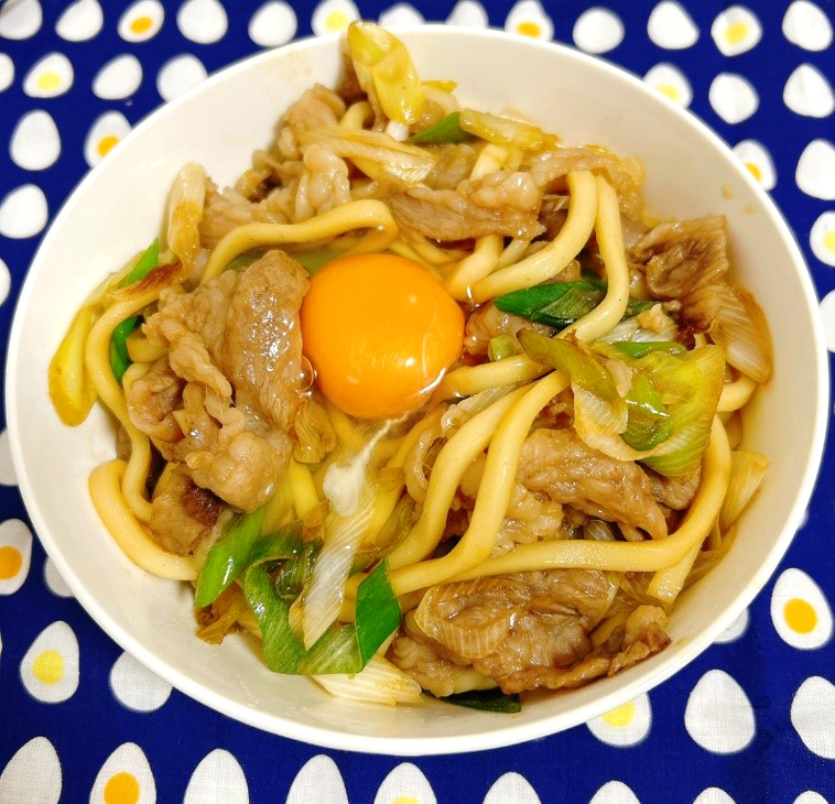 すき焼きうどん