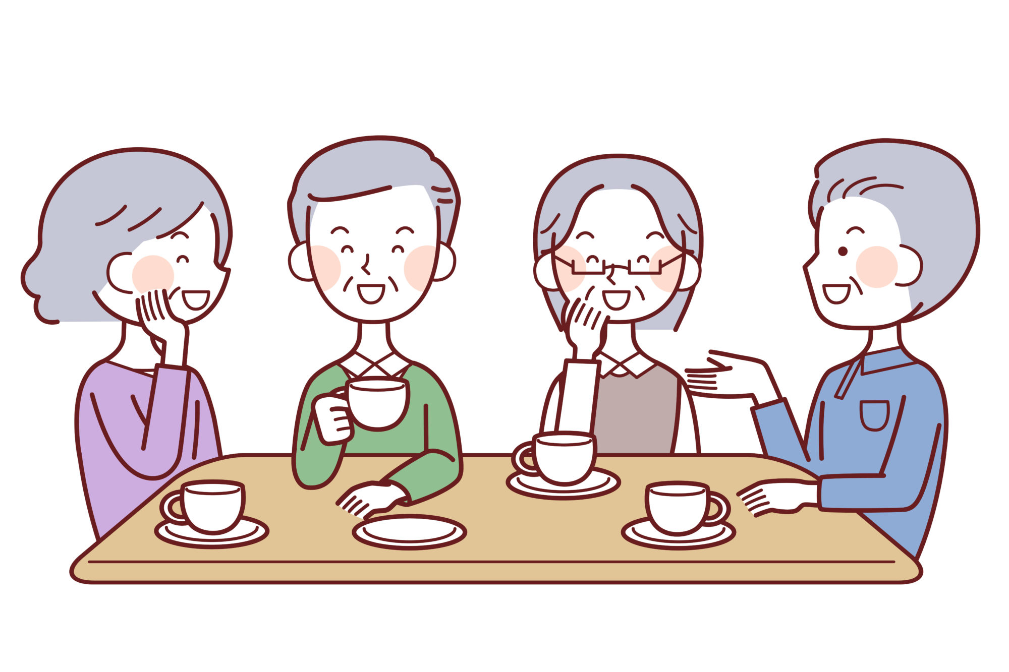 高齢者 おしゃべり