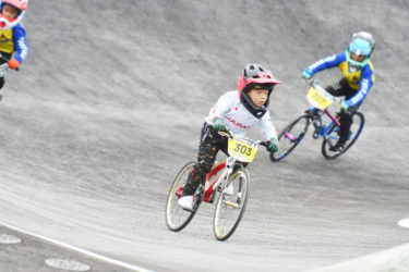 ５歳の辻本くんがBMX入賞