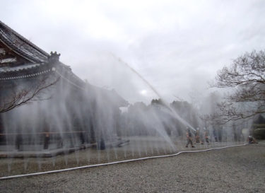 法道寺　合同消防訓練