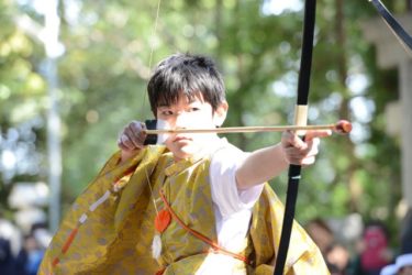 美多彌神社　子ども流鏑馬礼法講習会募集