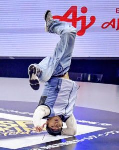 試合中の半井さん