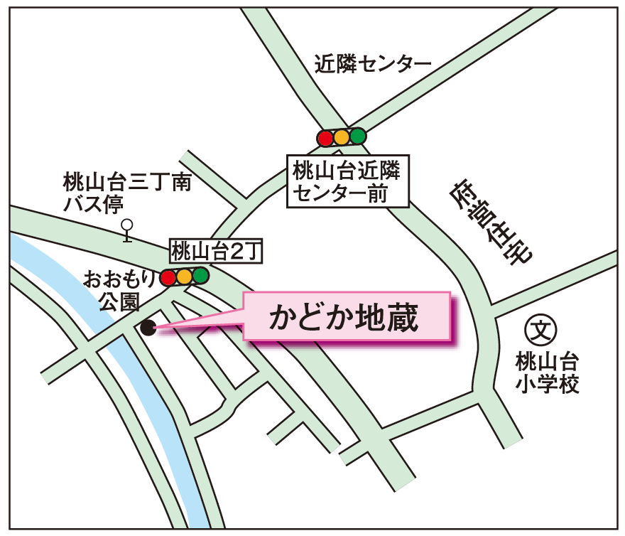 門下地蔵周辺地図
