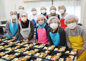 グループ晴美　お元気ですか配食活動
