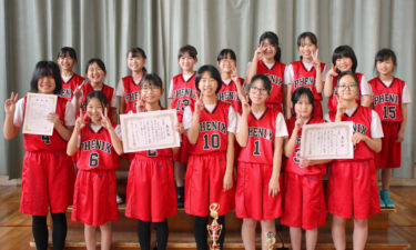 ［堺市南区］竹城台東小学校のポートボールチーム　あきらめない気持ちを大切に、合言葉は「I DON`T GIVE IT UP! PHENIX」／竹城台東フェニックス